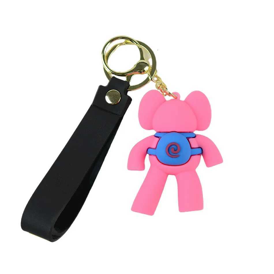 Set Wholesale POCOYO Keychain Pendant Figure Doll Toy Cute Cool Cartoon Doll Toy Model Figure Decoration Birthday GiftT251127