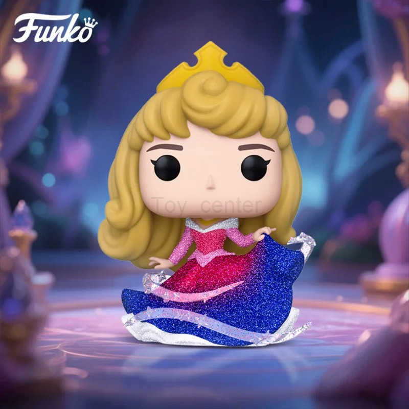 Disney Funko Pop Original Princess Snow White Elsa Action Figure Toys for Boys Girls Kids Gift Collectible Model Ornaments H251127