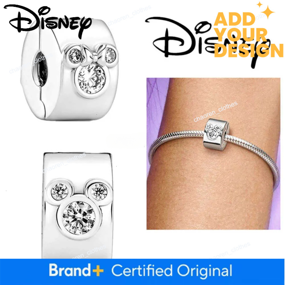 Disney 100th custom Princess Pumpkin Cart Mickey Minnie Dumbo Charm Stitch Beads Fit Original Brand Bracelets DIY Jewelry Gifts Toy W20250712