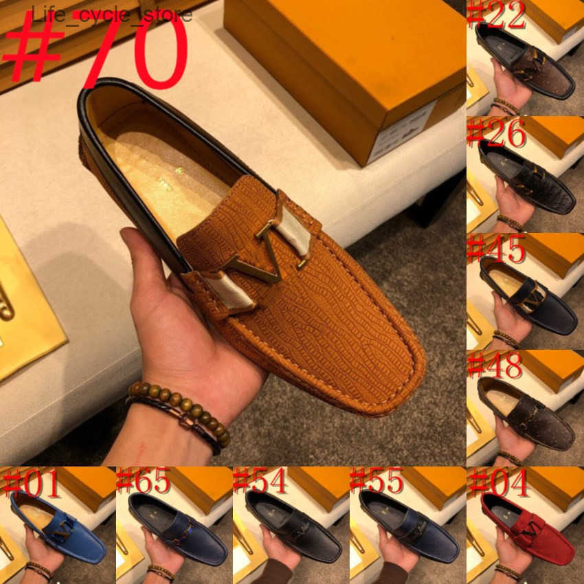 luxurious Italy Men Casual Shoes Plus Size 46 47 Designer Loafers Office for Men Driving Moccasins Sky Blue Slip on Party Fashion Shoes Men Q251127