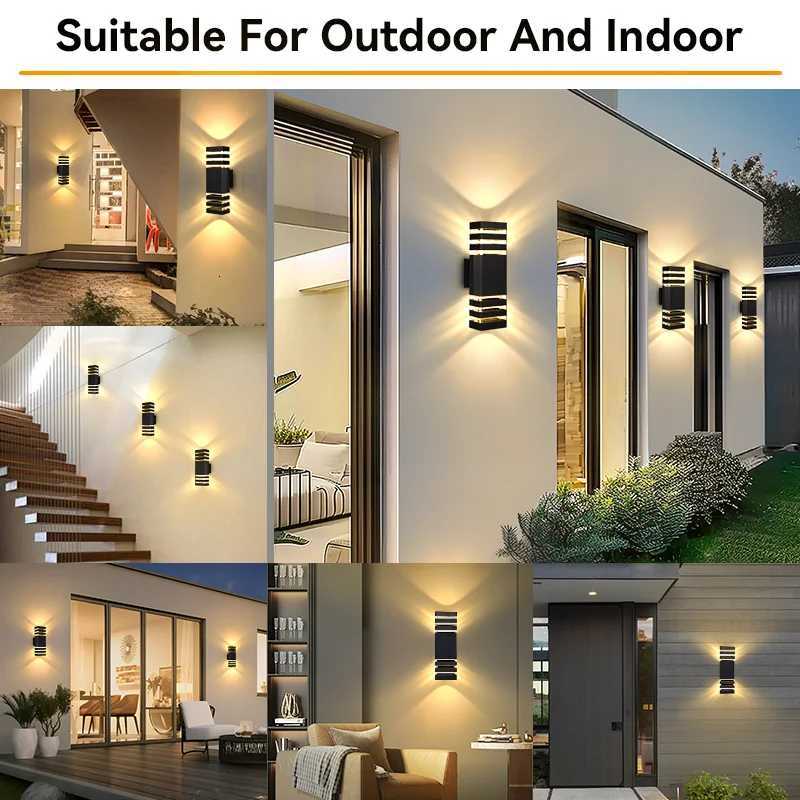CHUANGYANG Replace E27 Bulb Led Wall Light Outdoor IP65 Waterproof Porch Light Indoor Wall Lamp Decoration For Hallway BedroomM251127