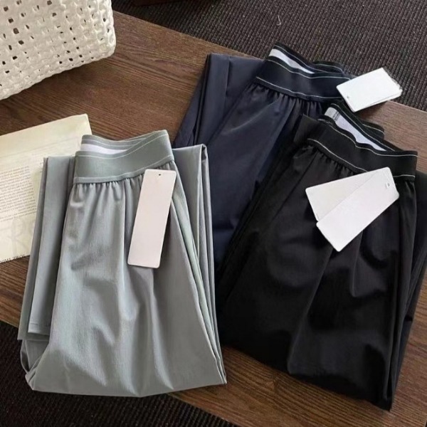 Designer New Hot-Selling Army Green Women's Yoga Casual High-Waist Straight-Leg Pants, Outdoor Sports, Quick-Drying, Wrinkle-Resistant