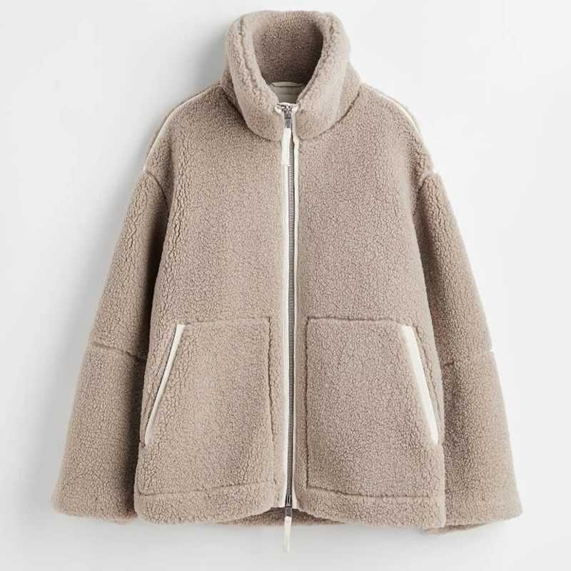Autumn and winter new Japanese style womens long and thick warm jacket simple and versatile daily fashion styleXJ251127
