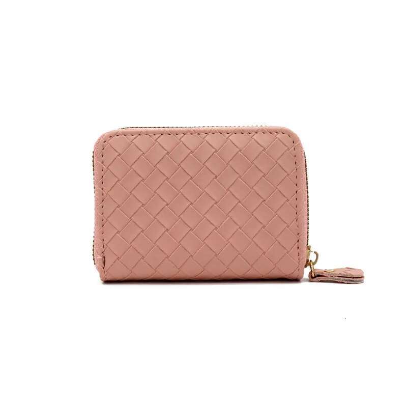 Simple Fashionable Woven Pattern Wallet With Large Capacity And Multiple Card Slots Designer Wallet