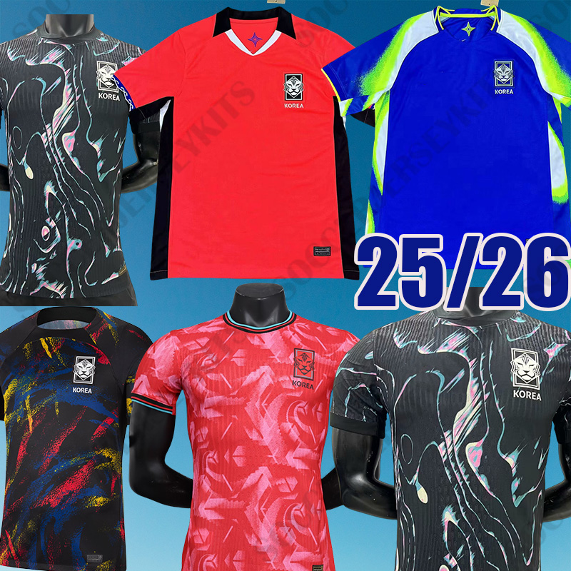 2025 South Korea soccer jerseys MEN KIDS KIT WOMEN H M SON national team HWANG LEE 25 26 fan player version football shirt 2002 RETRO korea jersey Training uniform
