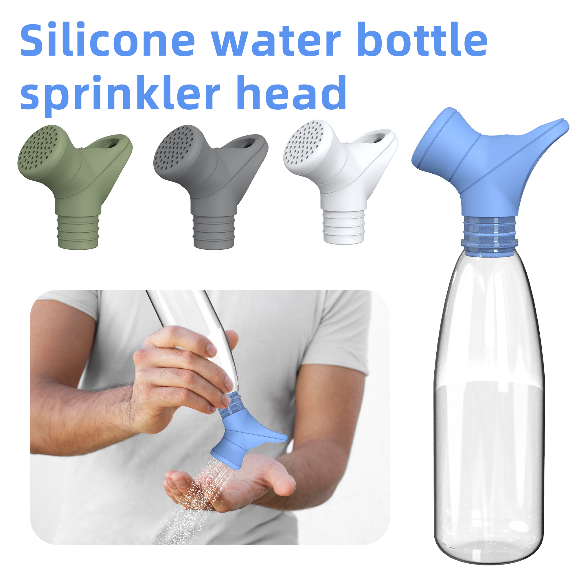 Dog Travel Shower Portable Pet Shower for Adventure Dog Cleaning Dishwasher Safe Silicone Shower Sprayer WLL2570