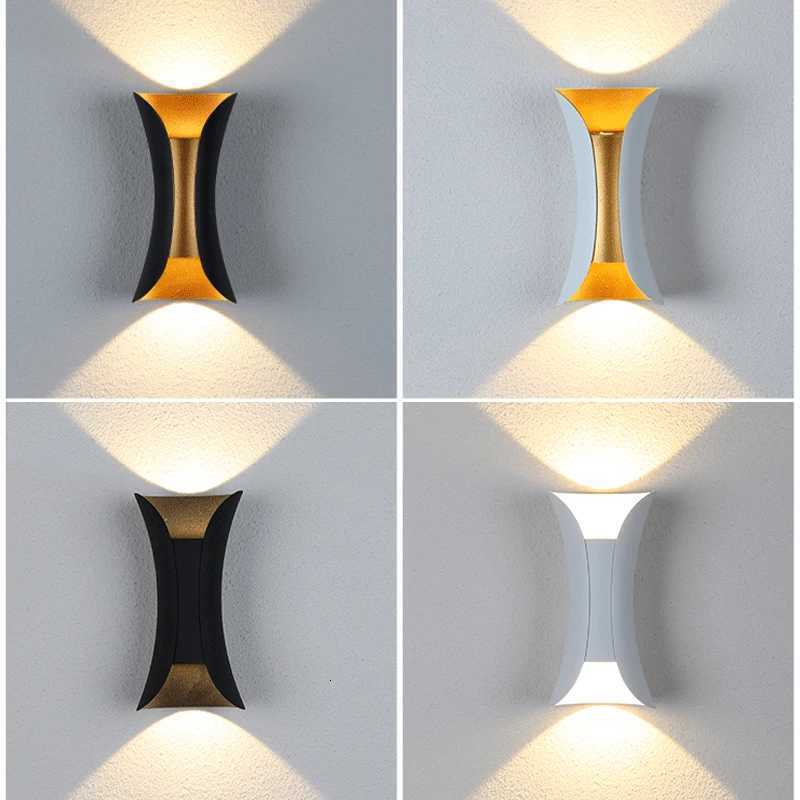 LED Wall Lamp 6W 10W Aluminum IP65 Waterproof Outdoor Wall Lights Garden Porch Modern Indoor Nordic Sconce Lamp Decor LightingM251127