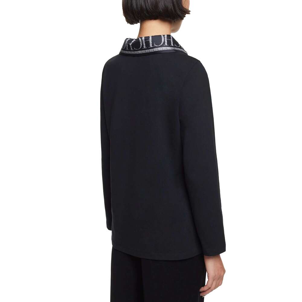 CHCH 2024 Women's Long Sleeved Topsvintage Fashion Female Bow Design Casual New Top Retro Ladies T-Shirt