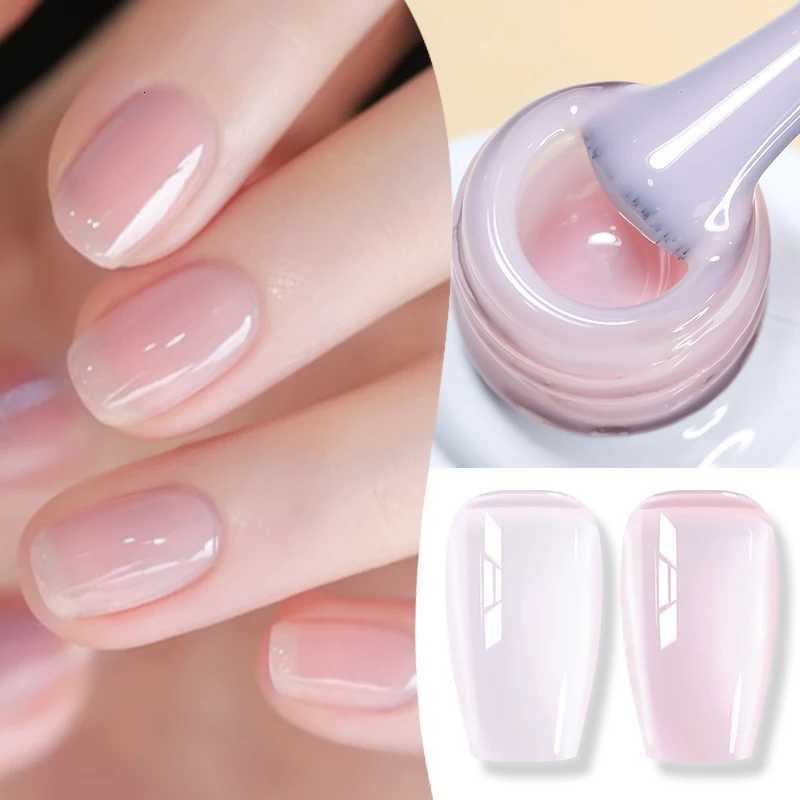 BORN PRETTY 10ml Nude Syrup Gel Jelly Nude Natural Color Semi Permanent Soak Off UV LED Varnish Nail Supplies ManicureT251127