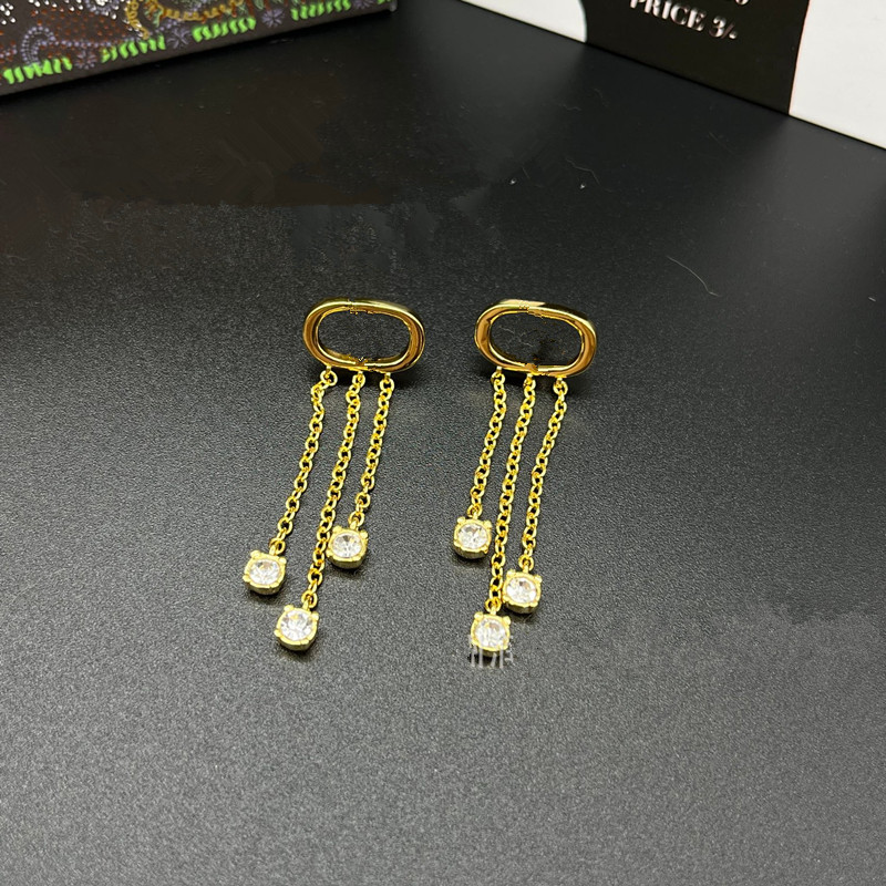 sier needle designer for woman high quality Pendant Wedding Party Gift Accessories High Quality Jewelry gifts Stainless earrings