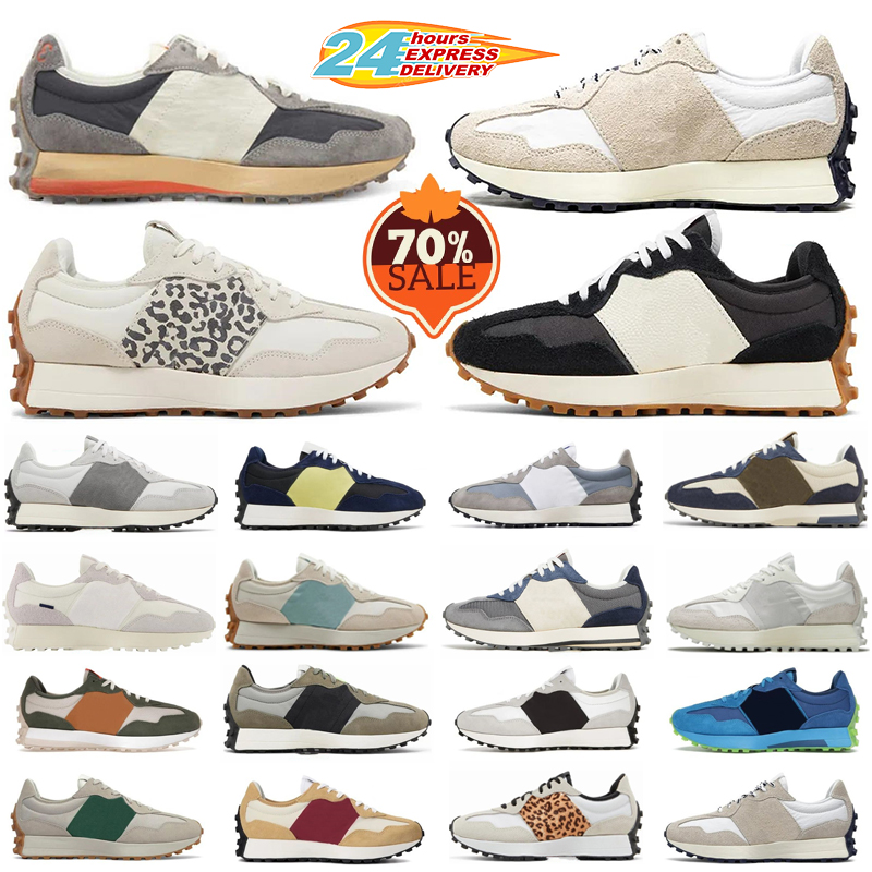 327 Designer Running shoes for trainers white Cream Beige Sier black Moonbeams maroon runner casual womens mens sneakers shoes