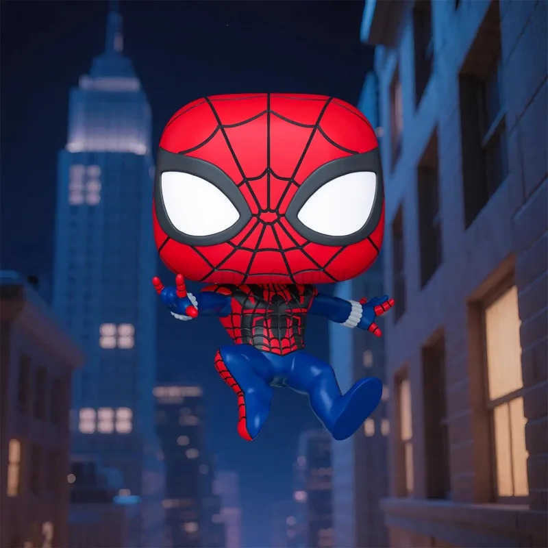 Disney FUNKO POP Marvel Hero Spider-Man Miles - Limited Edition Anime Action Desktop Decoration Ornament Model Toys Collectible Model H251127