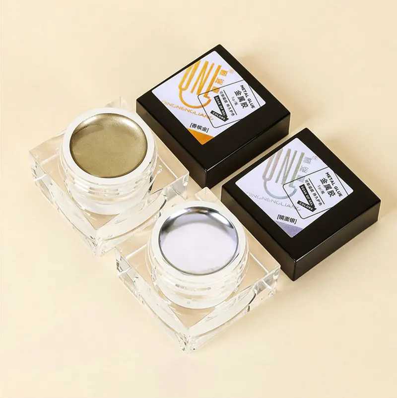 New Metallic Draw Painting Gel Polish Nail Art Soak Off Gel Nail Polish Flower Drawing Gold Silver Mirror Glitter UV Gel 5mlT251127