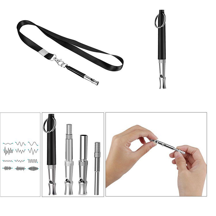 Ultrasonic Dog Training Whistle Set for Pet Trainers - High-Quality Sound Control Tools - view 7