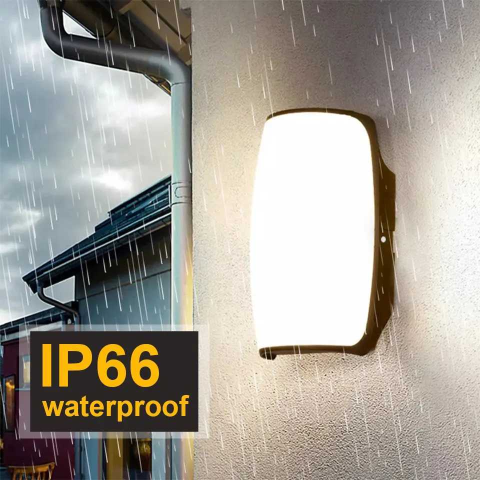 LED outdoor lights waterproof IP66 AC85-265V Motion Sensor light led outdoor wall light outdoor lighting outdoor wall lampM251127