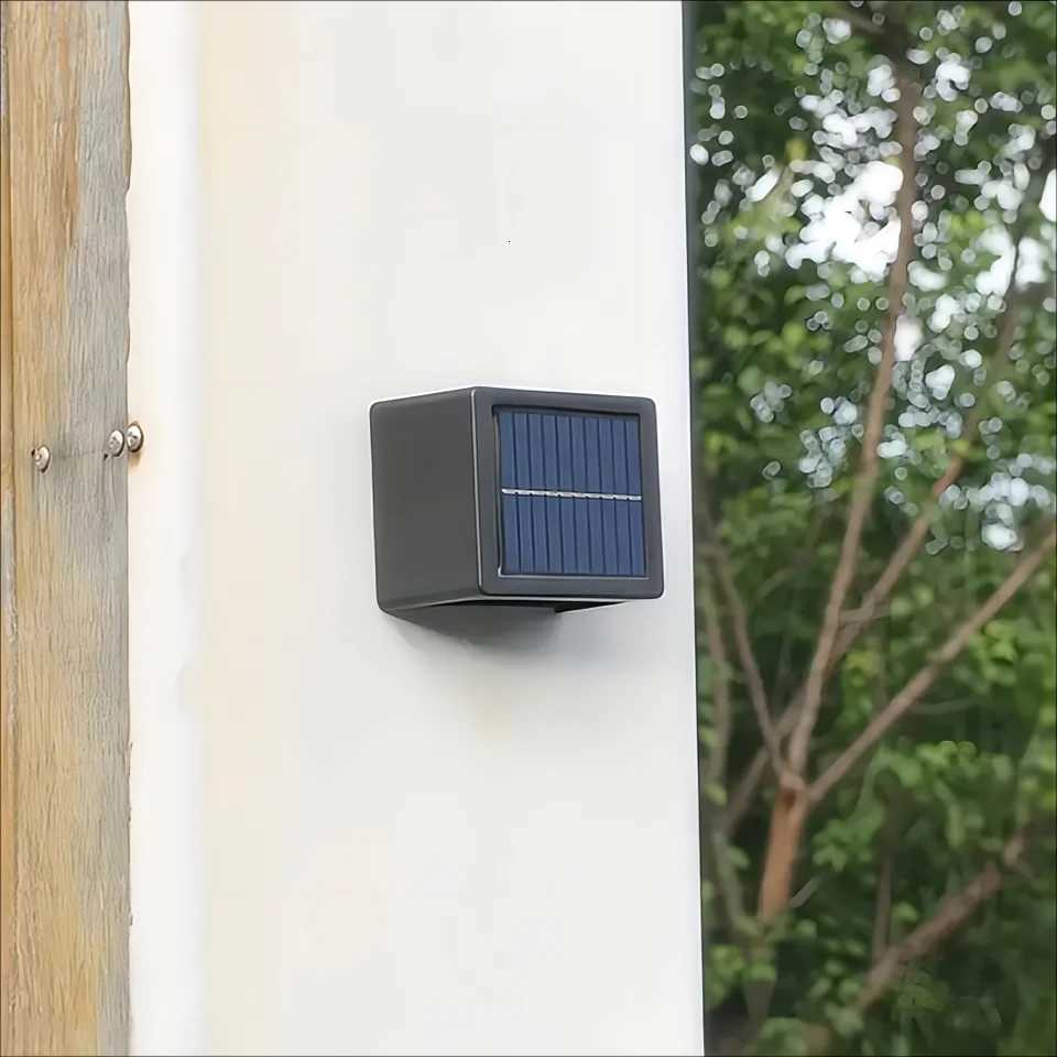 1pc Solar In-Ground Lights Bright Solar Garden Lights Outdoor Waterproof Disk Solar In-Ground Landscape For Pathway Walkway YM251127