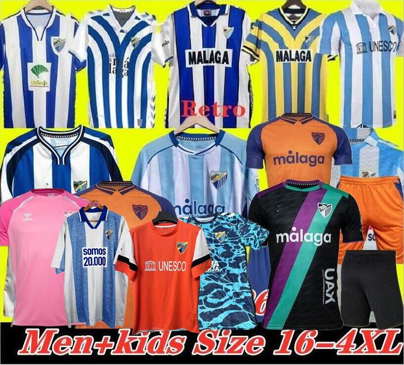 2025 2026 S-4XL CAMISETA MALAGA CF soccer jersey 120 ANIVERSARIO Kids 2526 Kit Home Football Shirts Men BUSTINZA M. JUANDE RAMON FEBAS ALEX GALLAR SOL MUNOZ