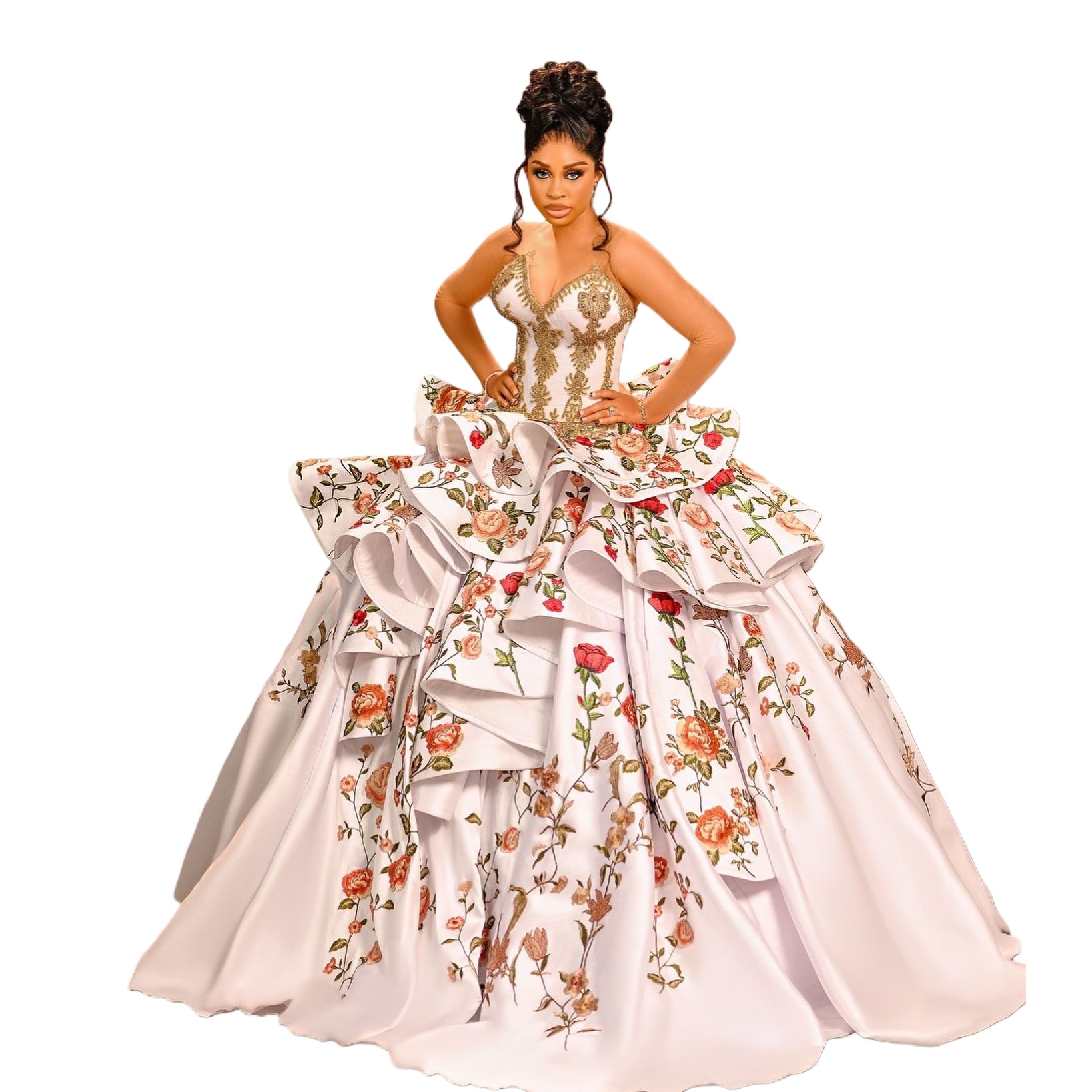 Ivory Debutante Quinceanera Dresses Sweetheart Appliques Satin Vintage Retro Ball Gown Elegant Lace Birthday Party Dress Sweet 16 Prom Gowns Dress