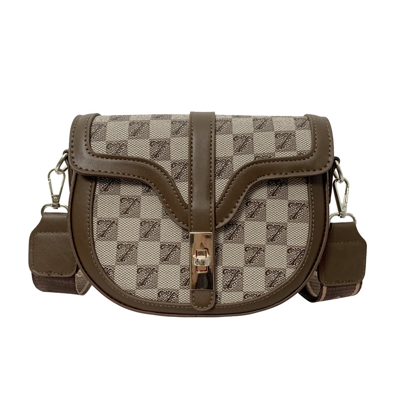Designer Bag Luxury Bag Hot Free Shipping Designer Shoulder Bags Fashionable Versatile For Woman Shoulder Bag Brown Vintage Flap Packet