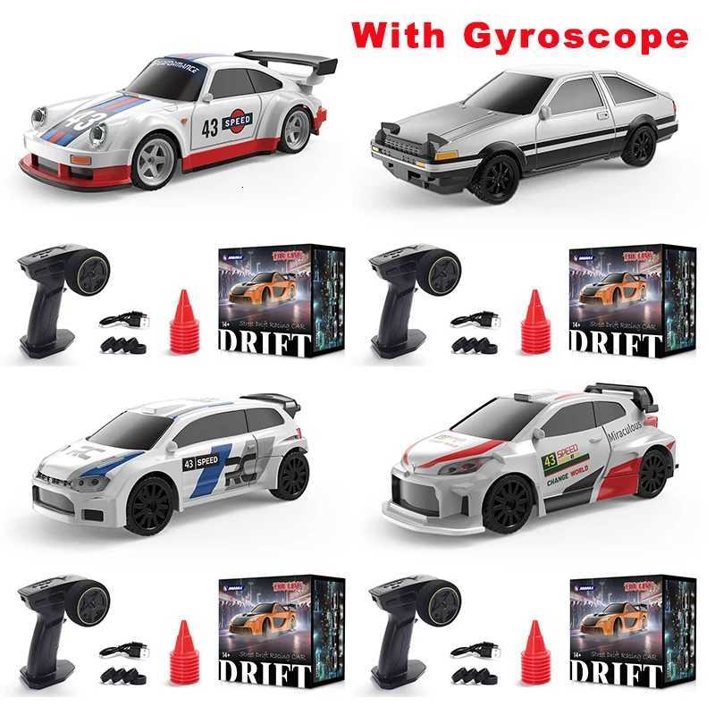 24G RC Drift Car 1/43 4WD Remote Control Car High Speed Electric Radio Controlled Mini Racing Car Model Boy Toys Hobby Gift Hot Y251127
