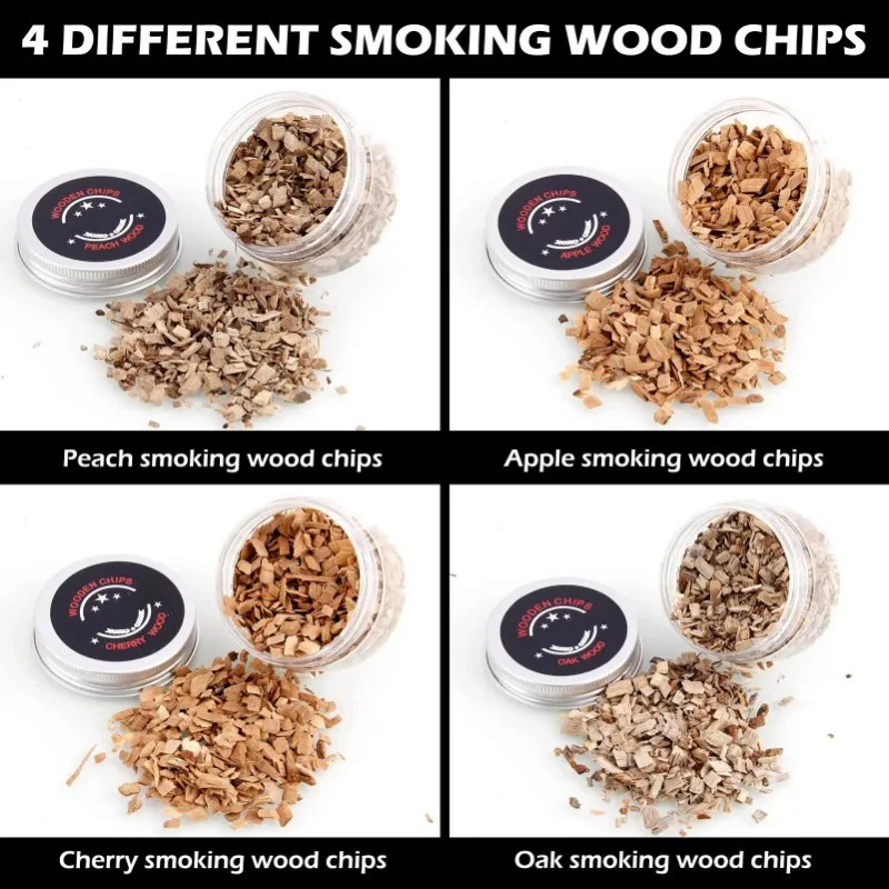 Cocktail Smoker Kit Whiskey Wood Used for Beverages Kitchen Bar Accessories Tools Cocktails 250427