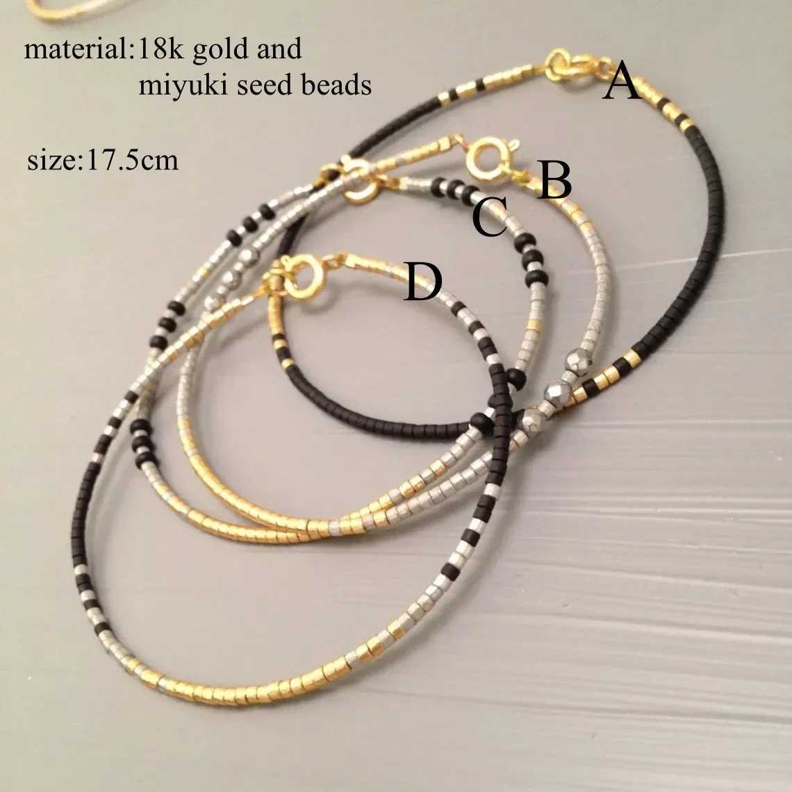KKBEAD Miyuki for Women Jewelry Gift Dainty Simple Thin Bead Pulseras Mujer C251105