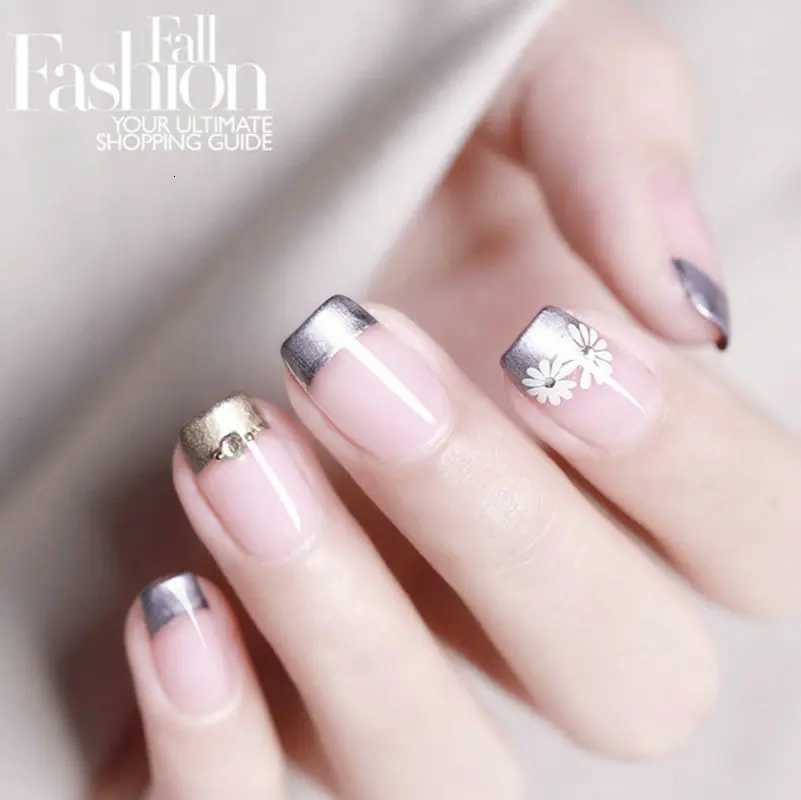 New Metallic Draw Painting Gel Polish Nail Art Soak Off Gel Nail Polish Flower Drawing Gold Silver Mirror Glitter UV Gel 5mlT251127
