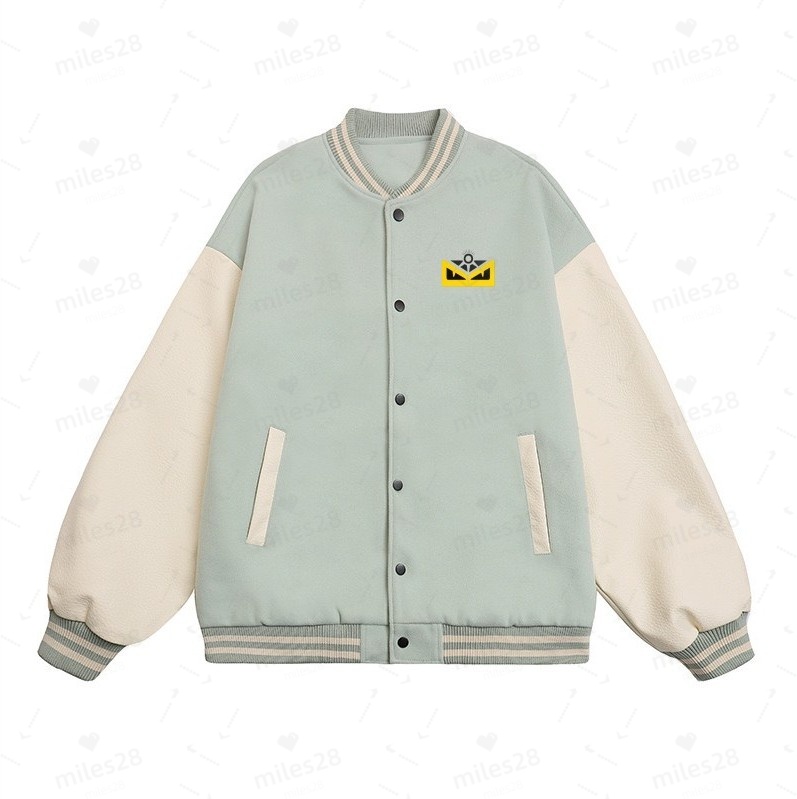 Designer men's and women's jackets with decorative prints all-lettered patchwork check pure cotton jackets comfortable and casual classic an