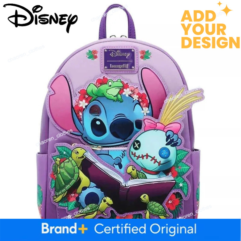 Disney custom Loungefly Stitch Scrump Buddy Mini BackpackXJ250506