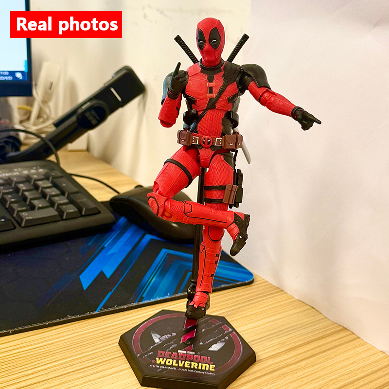 Authentic authorization Marvel ZD Toys Deadpool & Wolverine Action figures Deadpool Boxed Wolverine Collection Adult Action Figures Kids Toy
