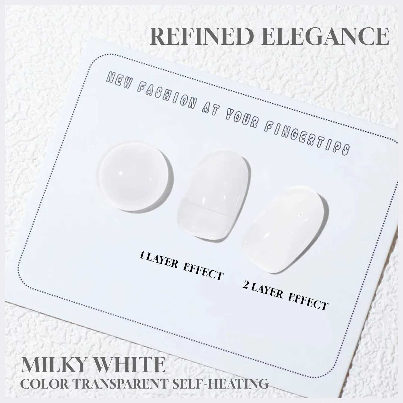 10ml 1-8pcs Milky White Quick Extension Gel Nail Polish Nude Construct Hard Semi Permanent Acrylic Extension Nail Art VarnishT251127