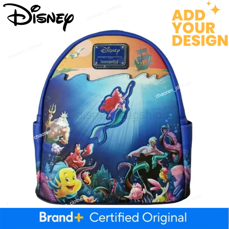 Loungefly Disney custom Pixar Up Work Partner Womens Double Shoulder Bag Wallet School Cartoon Backpack Birthday GiftXJ250506