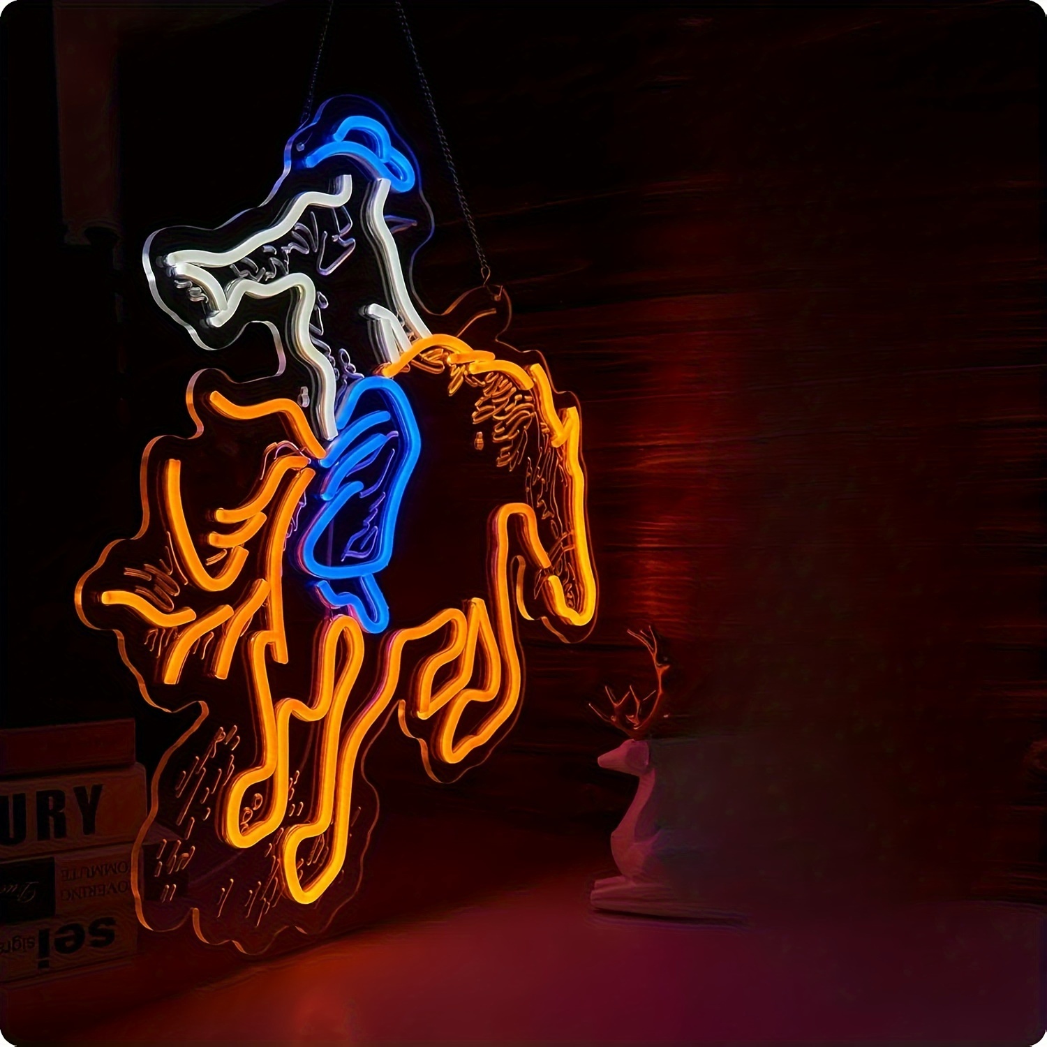 Urban Style Neon Party Sign: Perfect Gift for Birthdays & House Parties