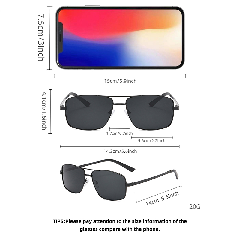 6 pairs of new summer sunglasses, unisex and fashionably versatile.