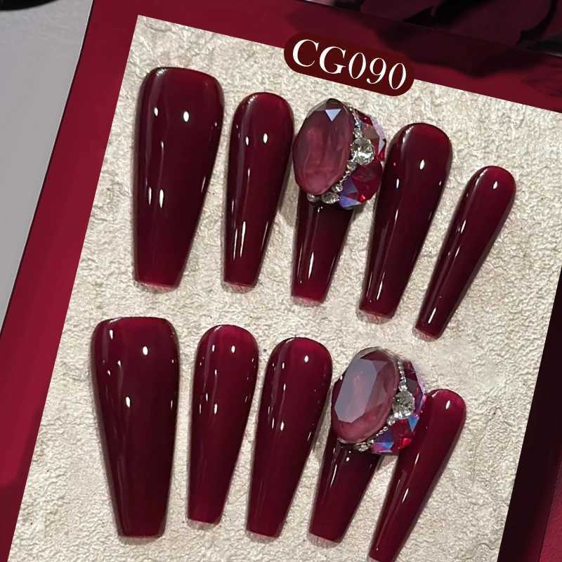 BORN PRETTY 10ml ANCORA Red Series Gel Nail Polish Winter Dark Red Glitter Nail Art Varnish Semi Permanent Soak Off UV LED GelT251127