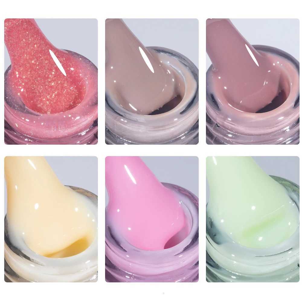 KODIES GEL NEW Self Leveling Gel Nail Polish 15ml Semi Permanent UV Spring Nude Color C Arc French Gel Manicure Salon QualityT251127