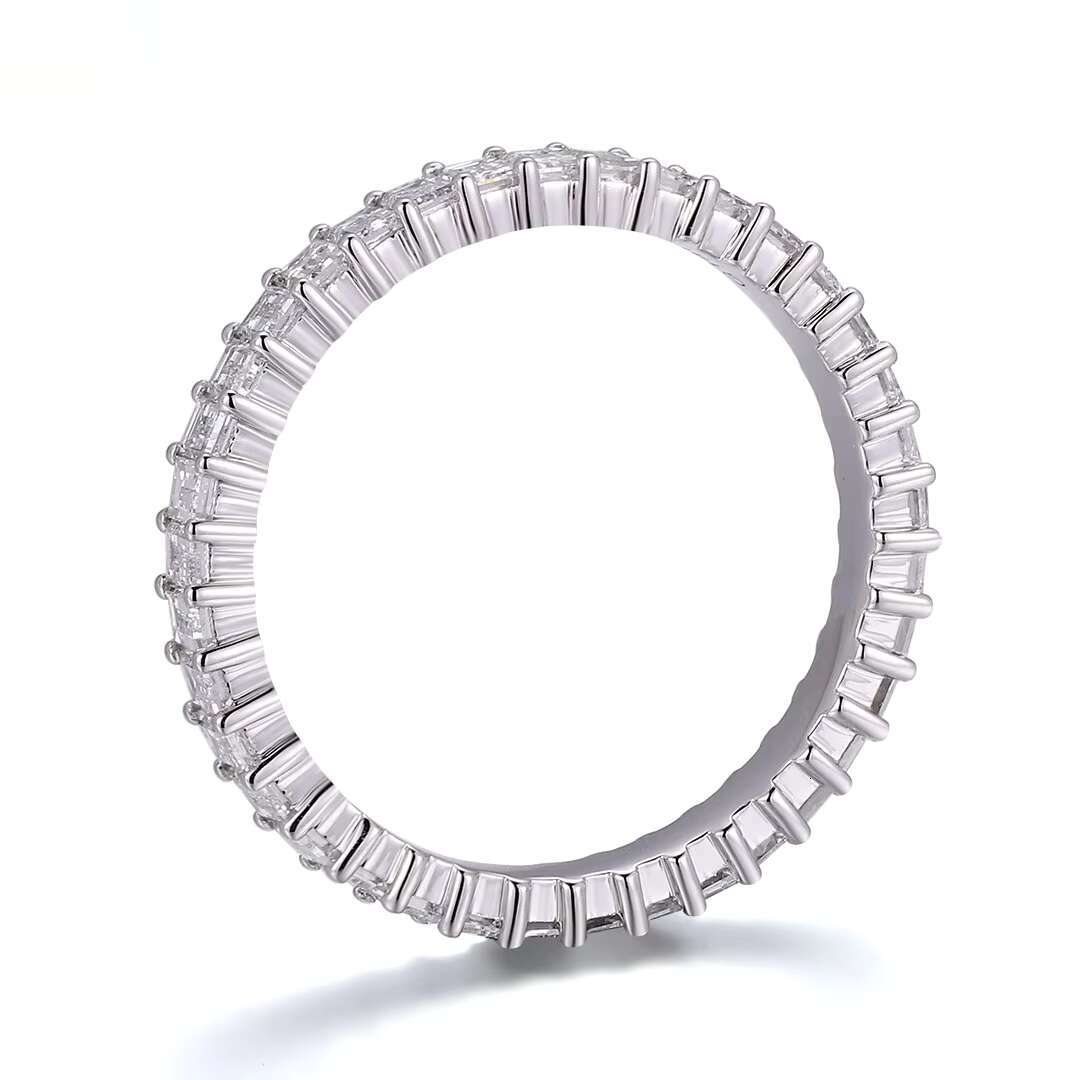 Cheapest Price Classic Colors 10k 14k 18k White Gold Laboratory Grown Diamond Ring with Side Stones for Diamond Ring Men