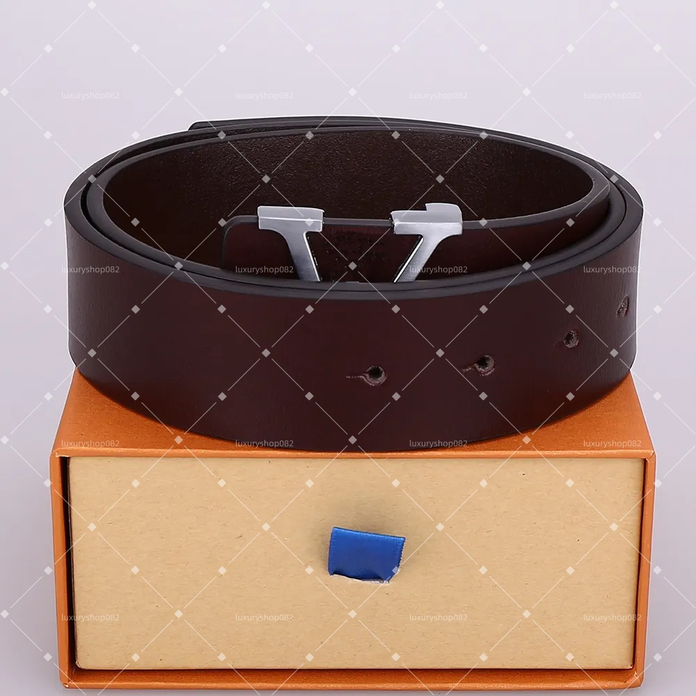 2025 Fashion Womens Belt men designers Leather Waistband Black Brown Cowhide Belts Women Classic Casual cinturones de diseno 105cm-125cm hot