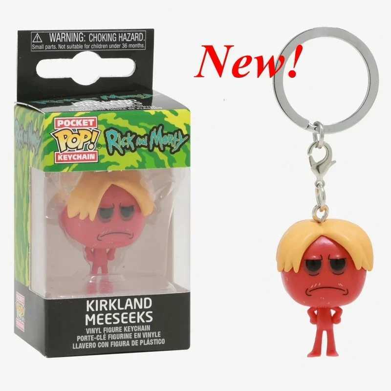 Disney New FUNKO Keychains Demona Princess Bella Ariel Alice Anna Elsa Bell Jack Sally stitch Action Figure Toys Ornaments H251127