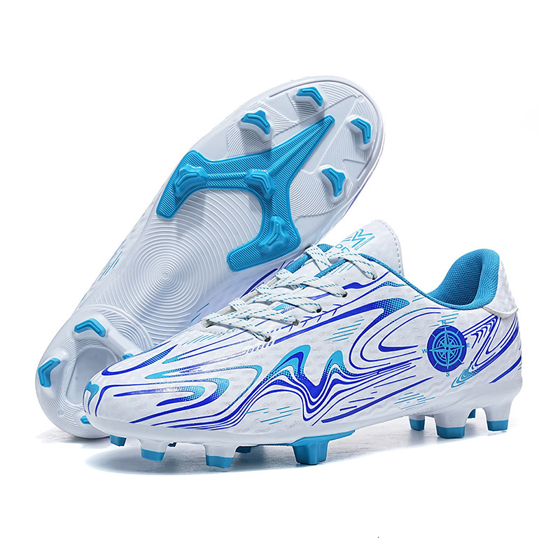 Children's Designer Football Shoes Long Nailed Grass Student Boys' Sports Shoes TF Broken Nails Women's Training Shoes Youth Competitio