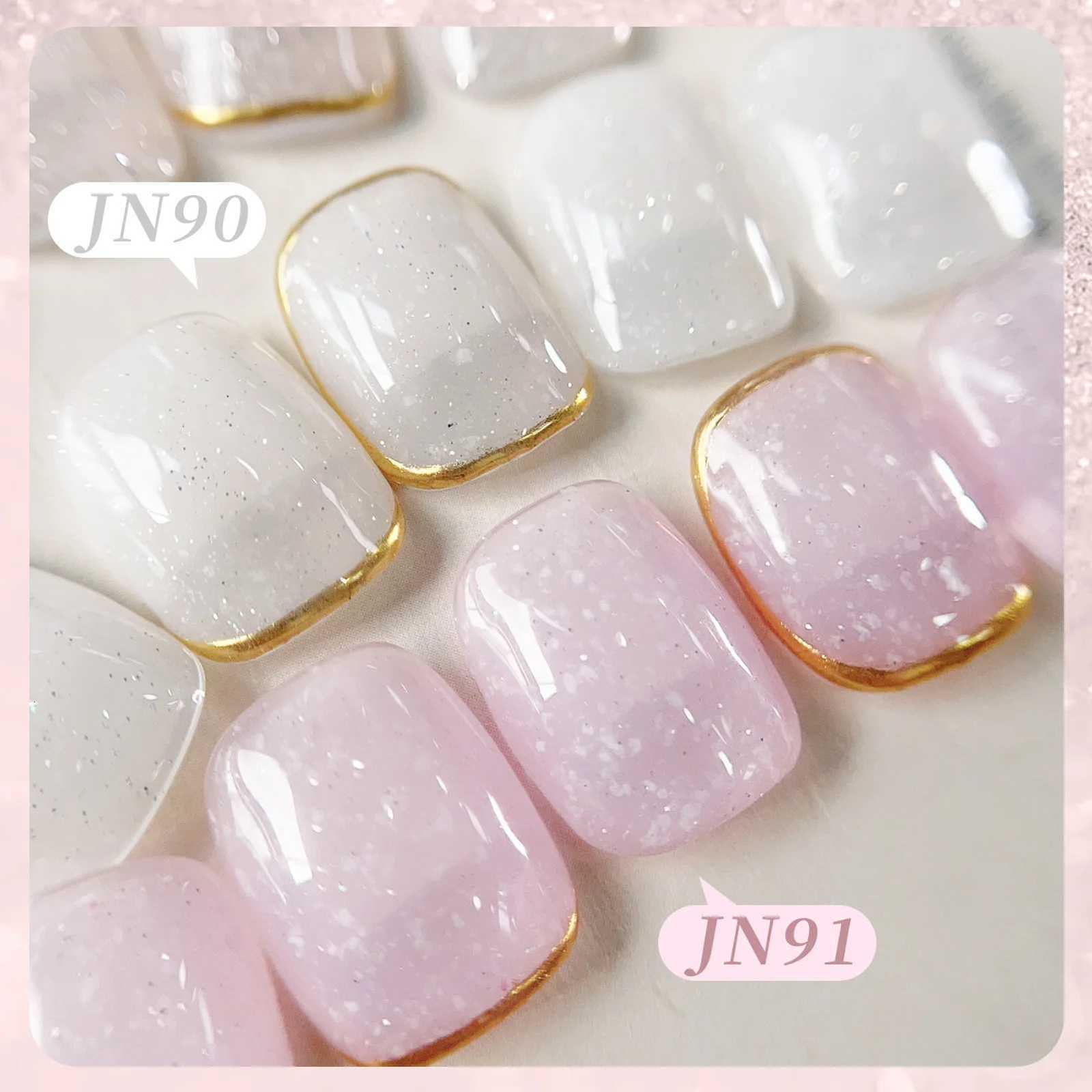BORN PRETTY 10ml Snow Glitter Gel Nail Polish Pink Milky White Jelly Sequins Semi Permanent Nails Art Design Varnish ManicureT251127