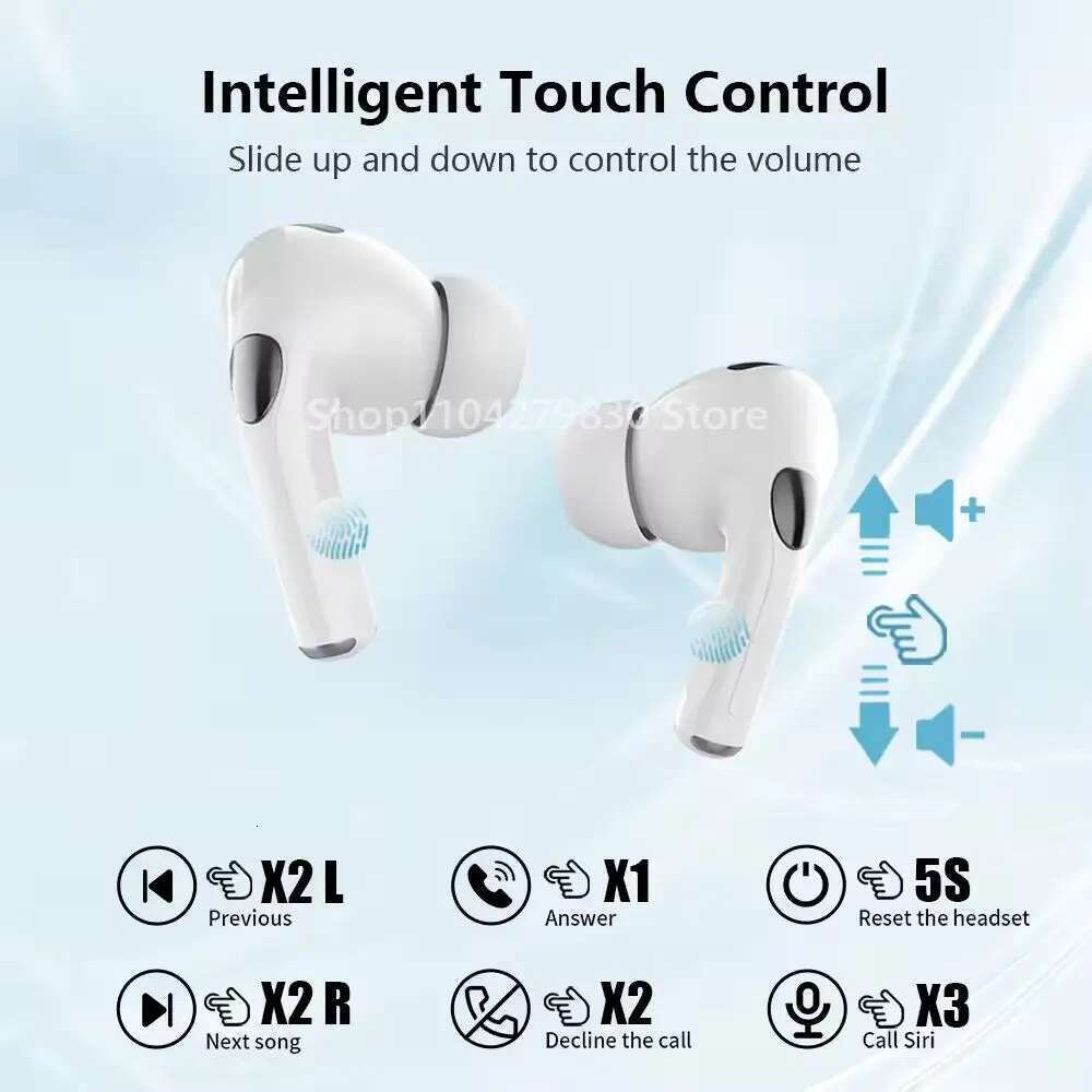 New 2025 Air Pro TWS Charging Wireless Headphones Noise Reduction In Ear Immersive HIFI Sound Headsets for Android ios