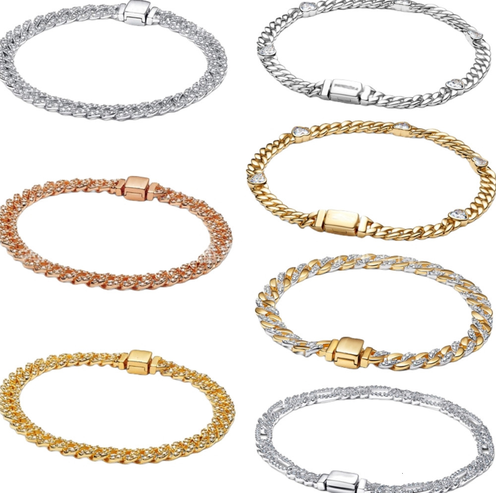 Bangle Charm Bracelet Full Diamond Watch Bracelet Mens and Womens Universal Love CZ Bracelet Tennis Bracelet