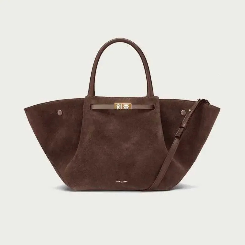 2025S Designer RAINBOW suede leather Large Capacity Brand Design Womens Bag Solid High-end Shopping Fashion Ladies Handba250222 Shoulder crossbody wom