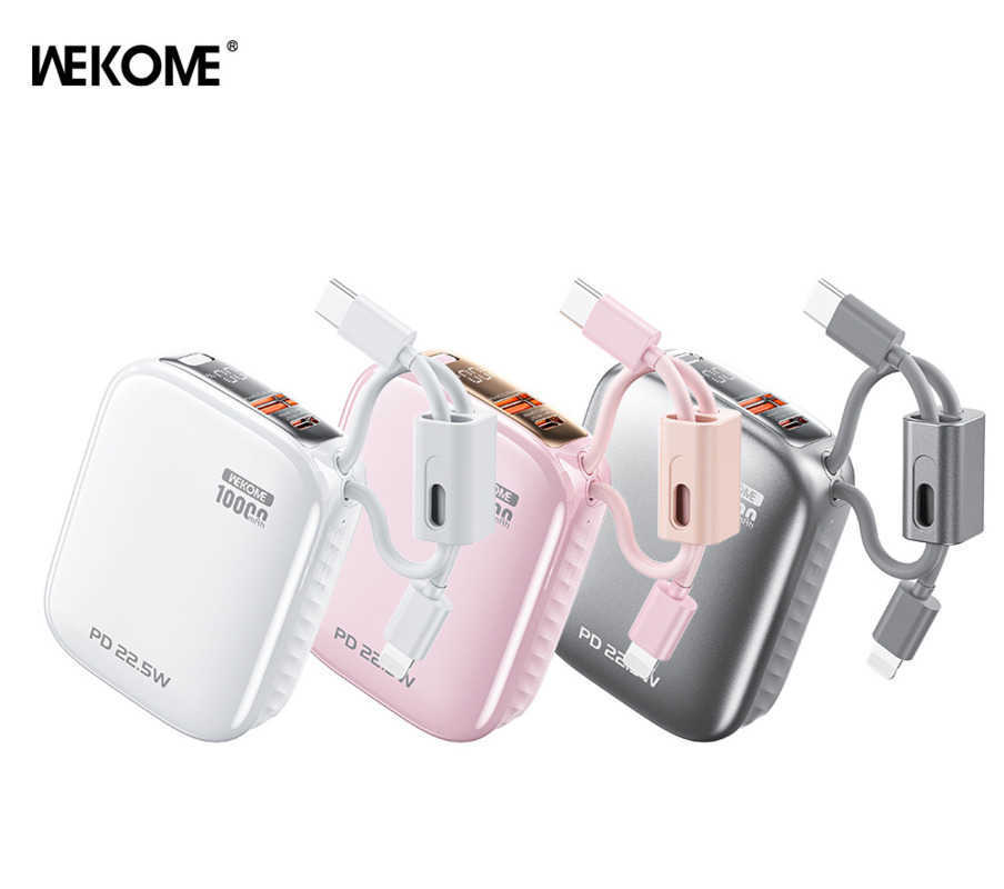 3C certification for power banks. Mini power banks that can be carried on airplanes. Fast charging with built-in charging cable. Z251127