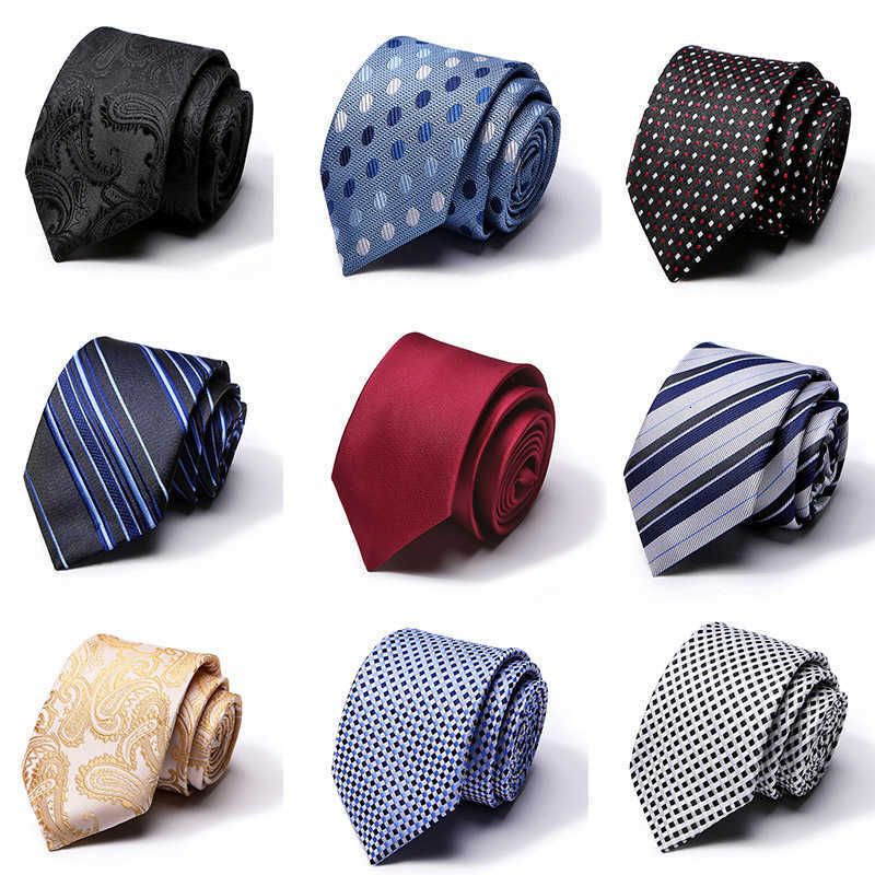 Barry.Wang Red Black Mens Tie Set Jacquard Striped Necktie Handkerchief Cufflinks for Male Weeding Busin Party Luxury GiftX241109