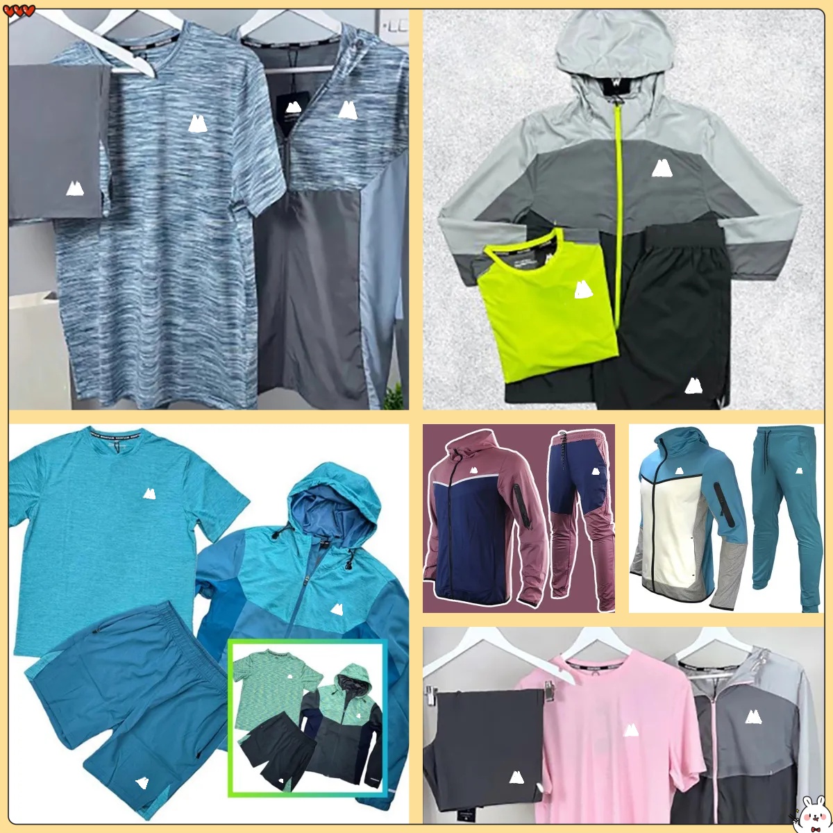 montirexsx tracksuit Designer casual sports set with logo Design Latest men T-shirt shorts long sleeves sweatpants quick drying set Slow jogging high quality