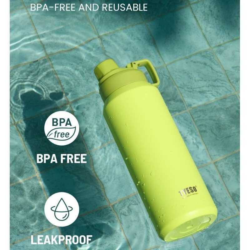 1500ML Vacuum Insulated Stainless Steel Water Bottle with Handle Portable Leakproof BPA Free SUS304 Inner Outer Long Lasting HotW251127 W260226