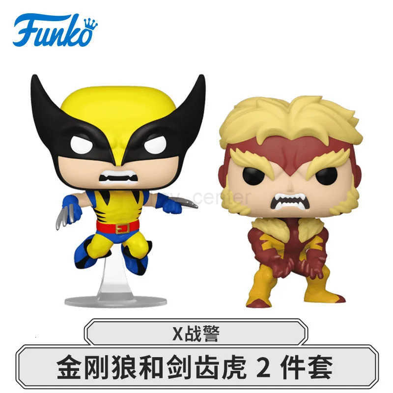 Disney Wolverine Action Figures X-Men Series Sabretooth Mister Sinister Funko Pop Collectible Decoration Limited Edition Model Gifts H251127