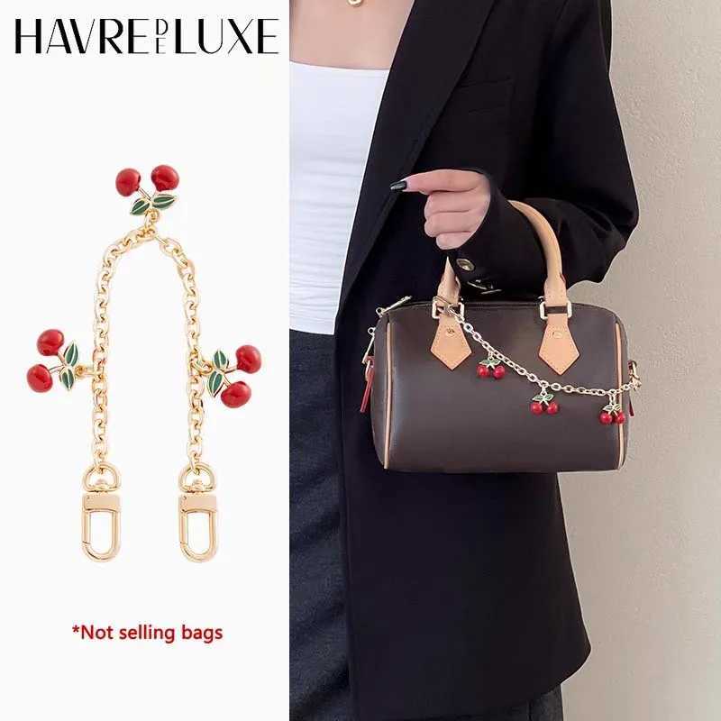 Fashion cherry chain for womens bag decoration chain accessories bag extension chain bag accessoriesT251127